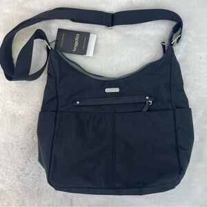 Baggallini Black Hobo Bag NWT